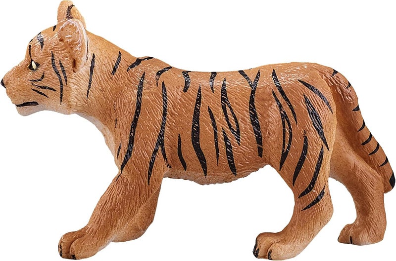 Mojo Fun 387008 Tiger Cub Standing - Realistic International Wildlife Toy Replica - Image 3